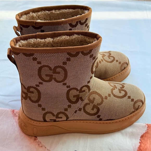 Gucci Brown Ankle Boots - Picture 5 of 7